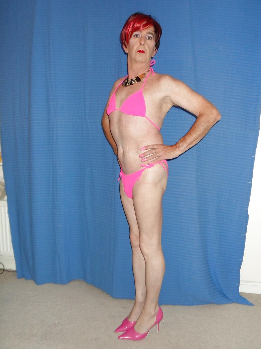 11P Master's Faggot In Her Bikini