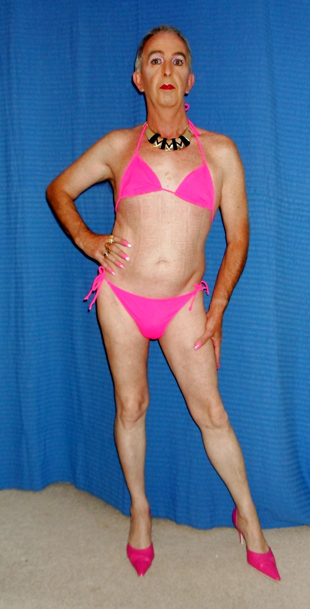 11P Master's Faggot In Her Bikini