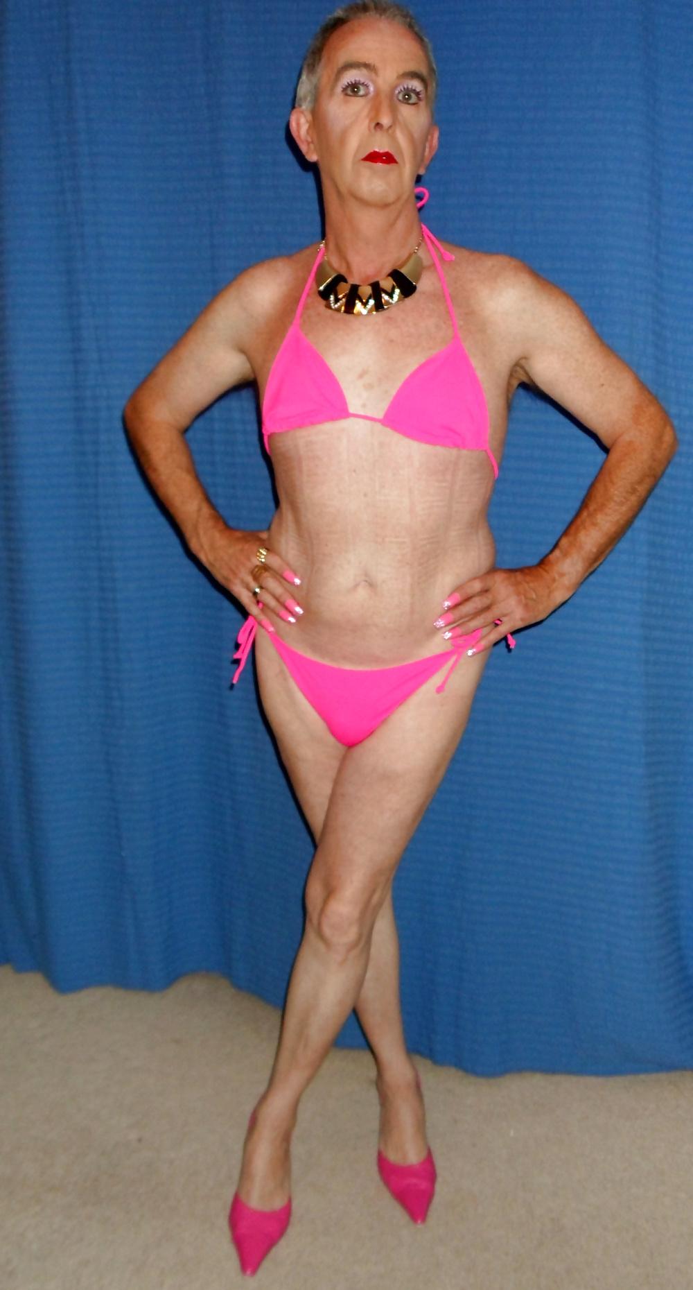 11P Master's Faggot In Her Bikini