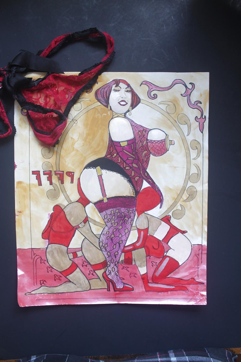 5P My collection of Erotic Fetish Art