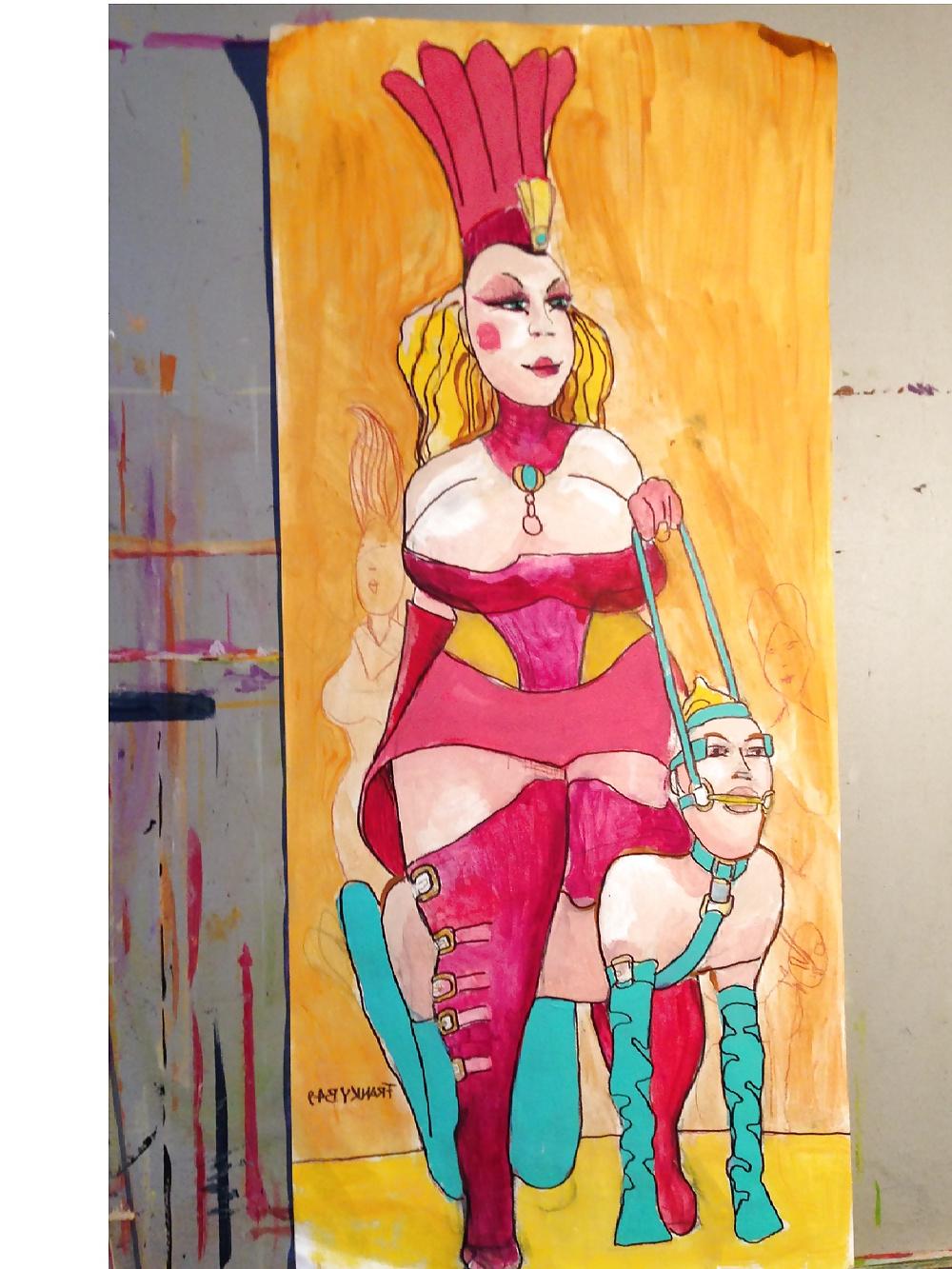 5P My collection of Erotic Fetish Art