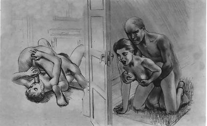 25P Erotic Drawings by Tom Poulton