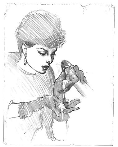 25P Erotic Drawings by Tom Poulton