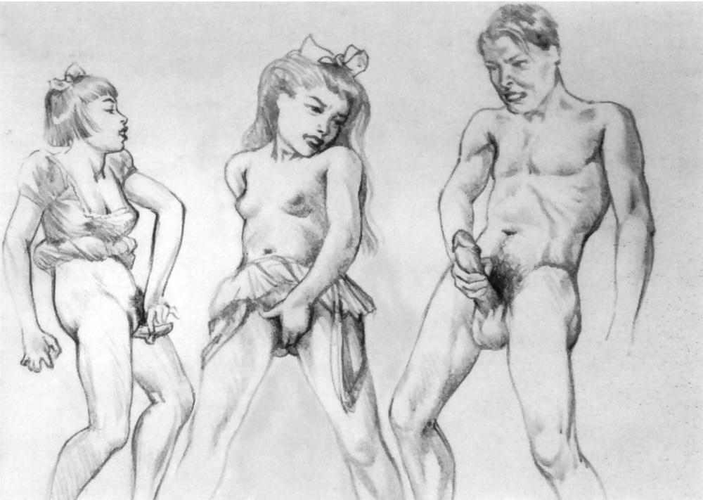 25P Erotic Drawings by Tom Poulton