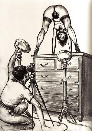25P Erotic Drawings by Tom Poulton