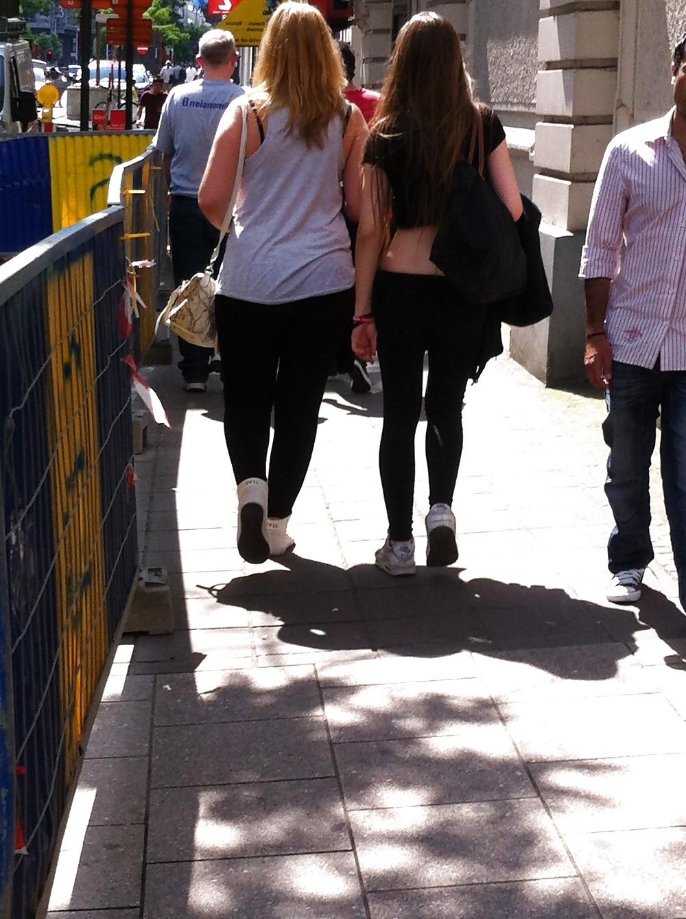 6P Teen sluts walking down the street