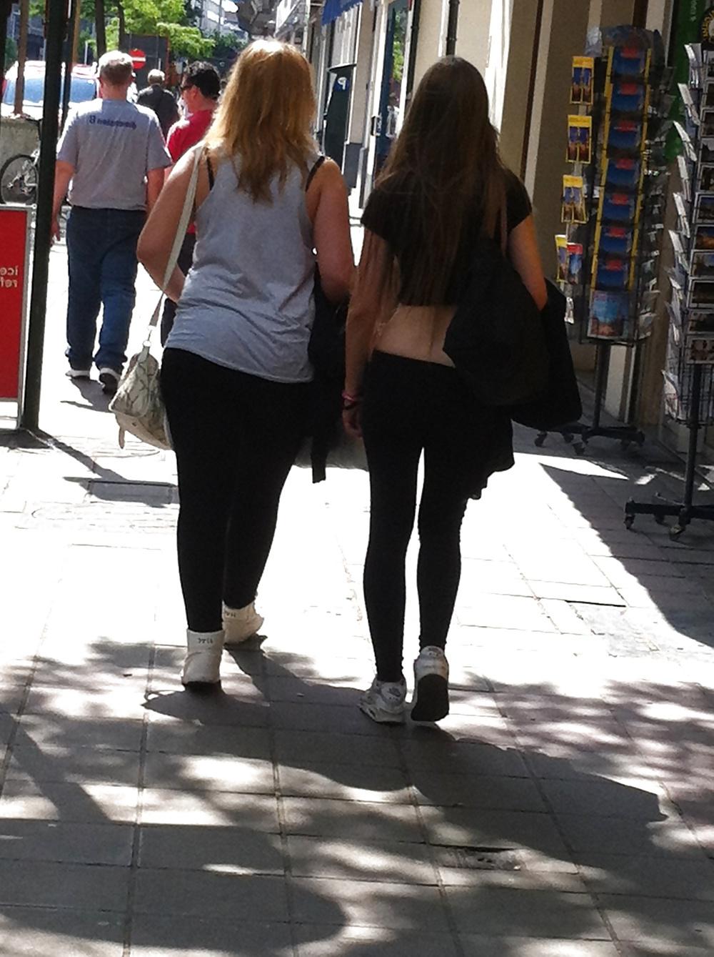 6P Teen sluts walking down the street