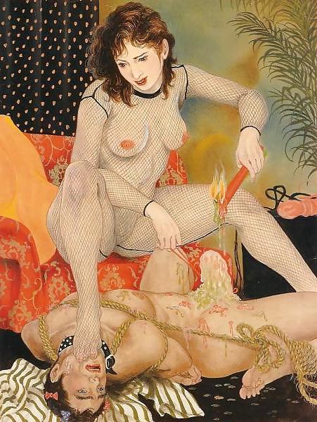 25P Vintage Erotic Drawings 7