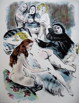 25P Vintage Erotic Drawings 7