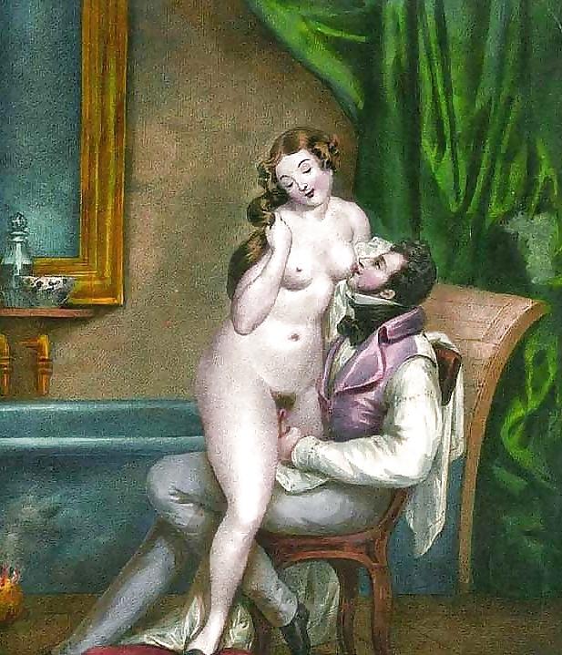 25P Vintage Erotic Drawings 7