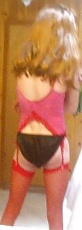 25P Amateur crossdresser dressed and nude