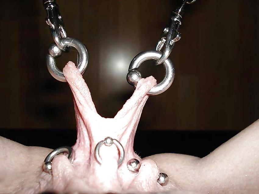 4P Piercing pussy