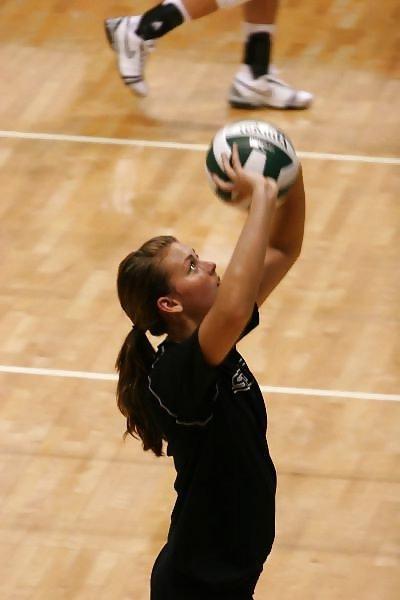 25P Insanely Hot College Volleyball Player