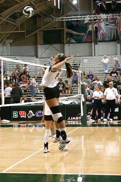 25P Insanely Hot College Volleyball Player