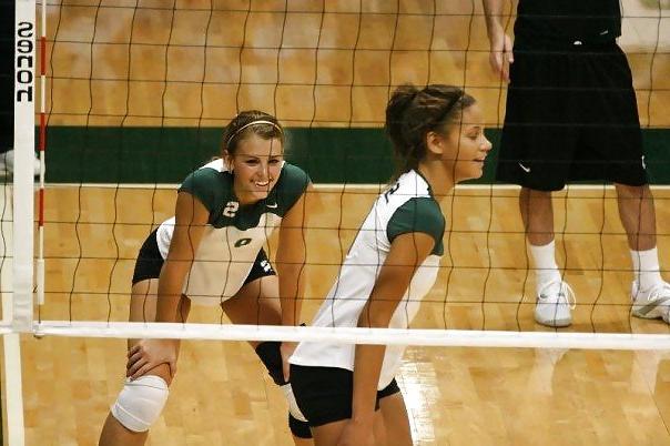 25P Insanely Hot College Volleyball Player