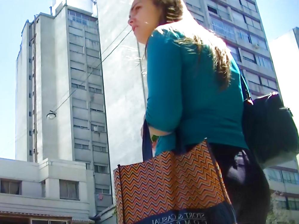 19P Sexy businesswoman with gorgeous BIG ass in tight trousers