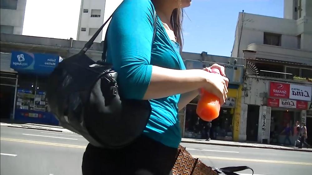 19P Sexy businesswoman with gorgeous BIG ass in tight trousers