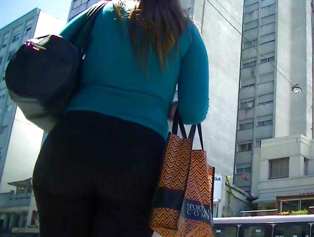 19P Sexy businesswoman with gorgeous BIG ass in tight trousers