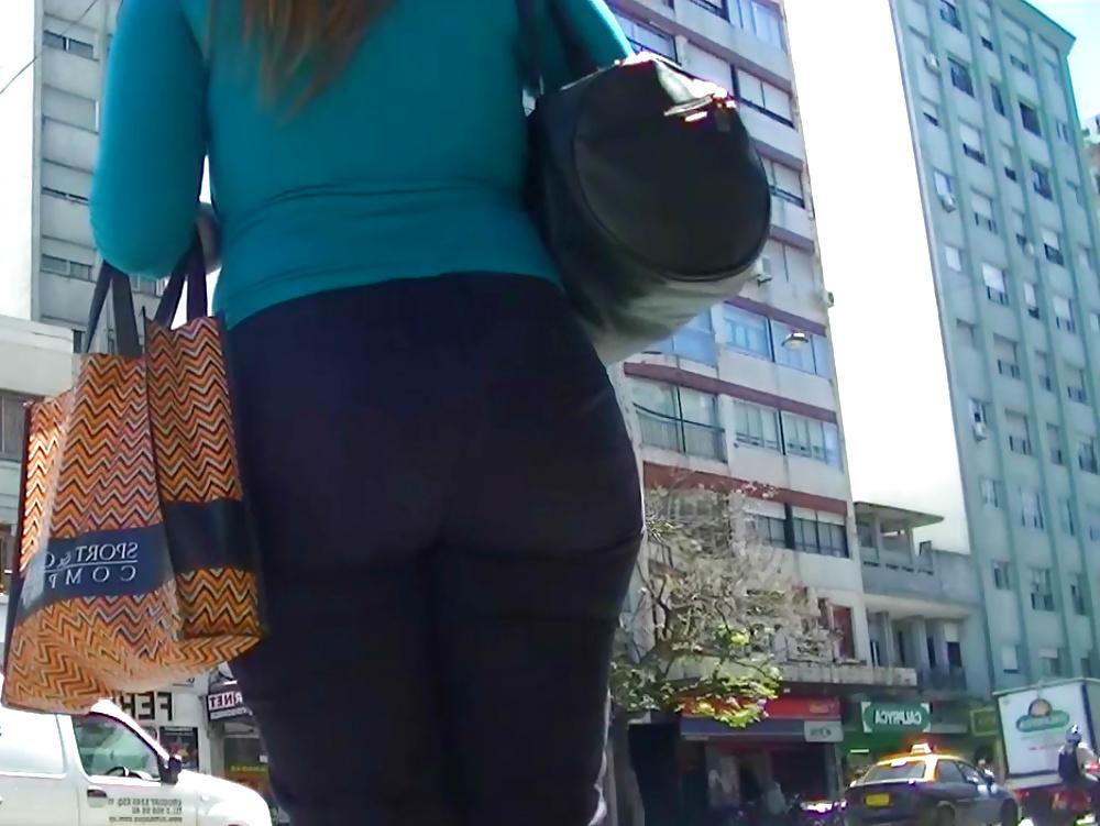 19P Sexy businesswoman with gorgeous BIG ass in tight trousers