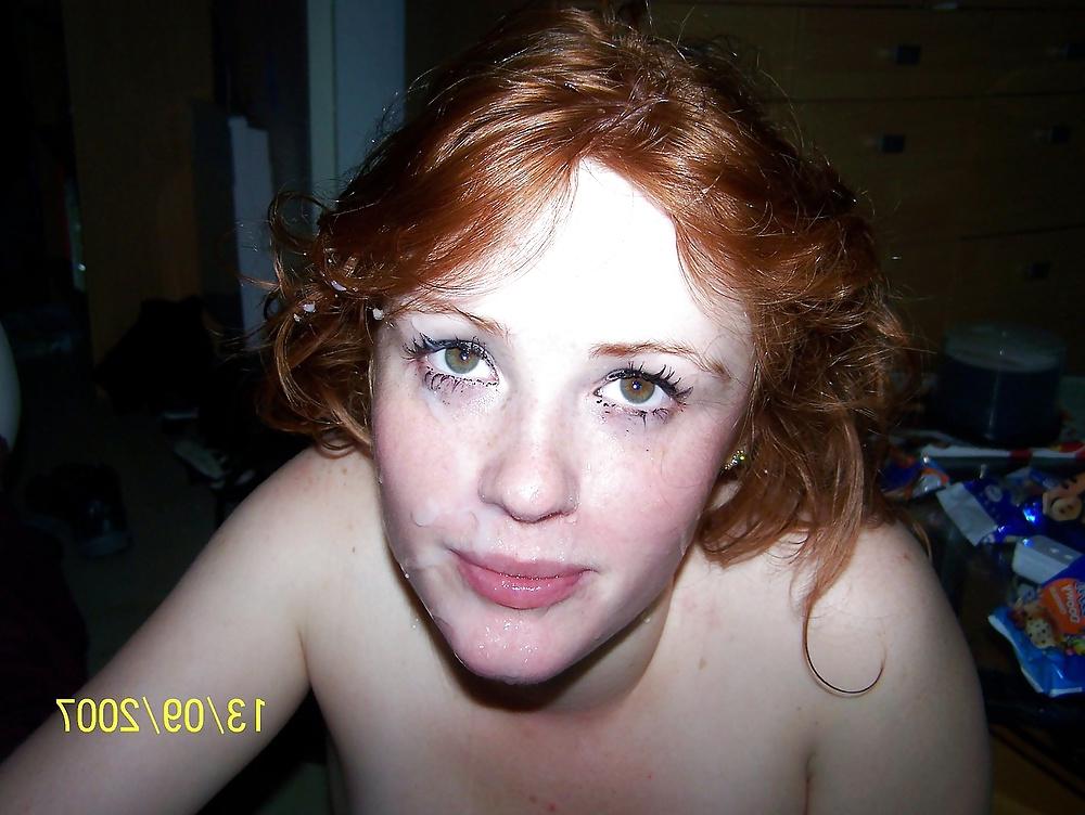 25P Eyes Open Facial Cumshot With Cum in eye