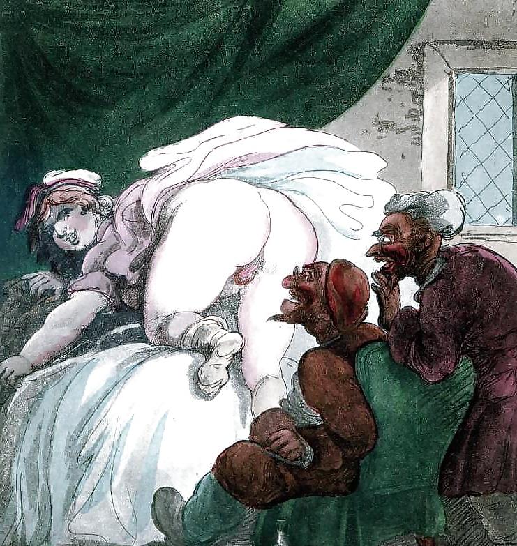 25P Vintage Erotic Drawings 10