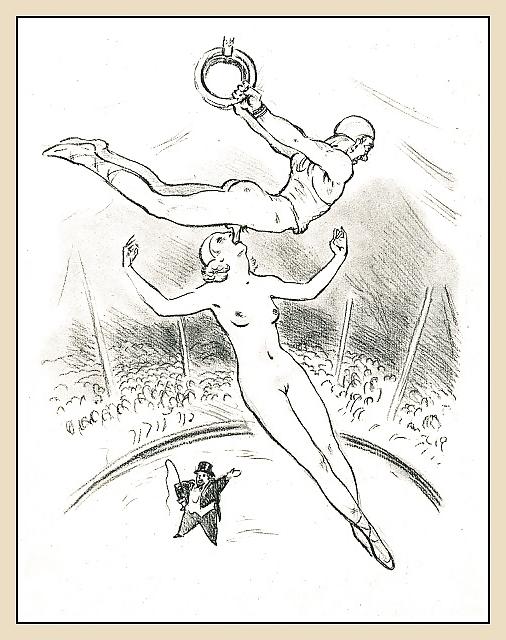 25P Vintage Erotic Drawings 10