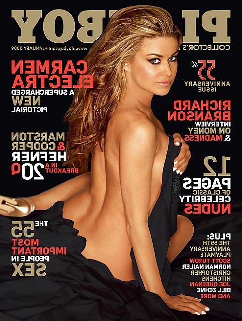 9P Carmen Electra Playboy January 2009,December 20, 2008 Issue