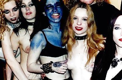 13P Lesbian sex on rock stage