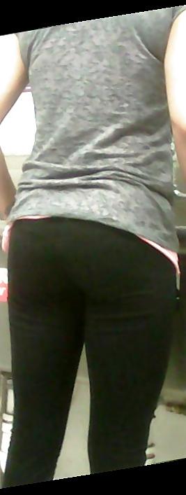 10P Tight latina booty in yoga pants pt.2