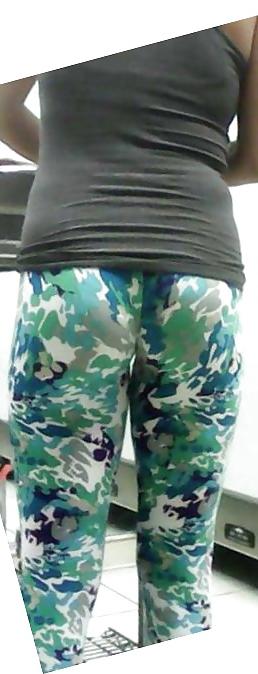 10P Tight latina booty in yoga pants pt.2