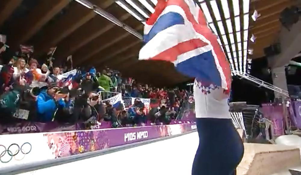 13P Lizzy Yarnold - British Olympic Champion with BIG ass