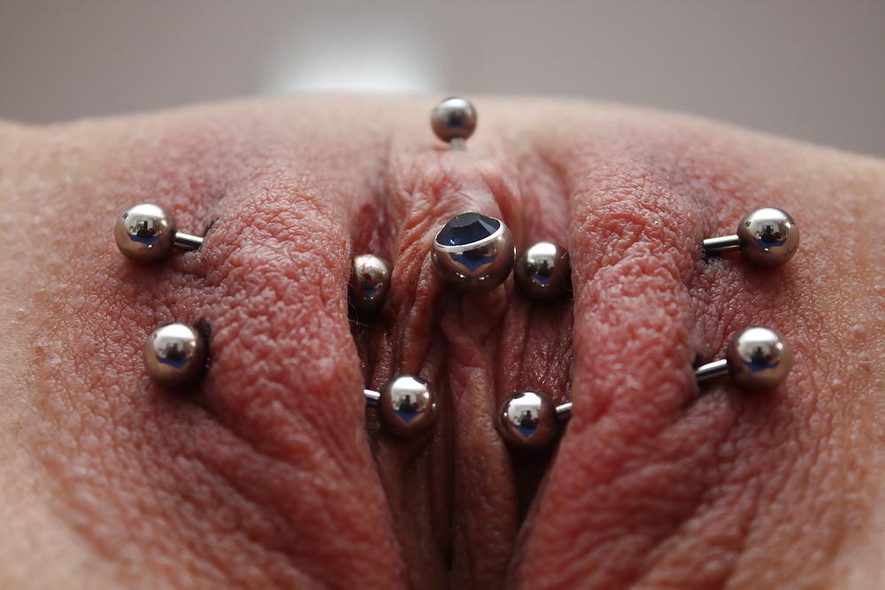 7P 4 neue Piercing bei meiner Frau selbst gestochen