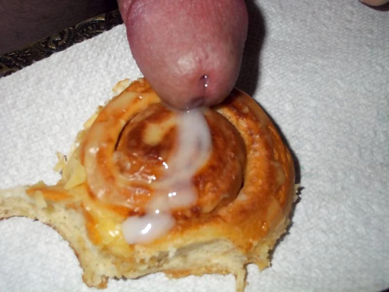 25P Cum on Food