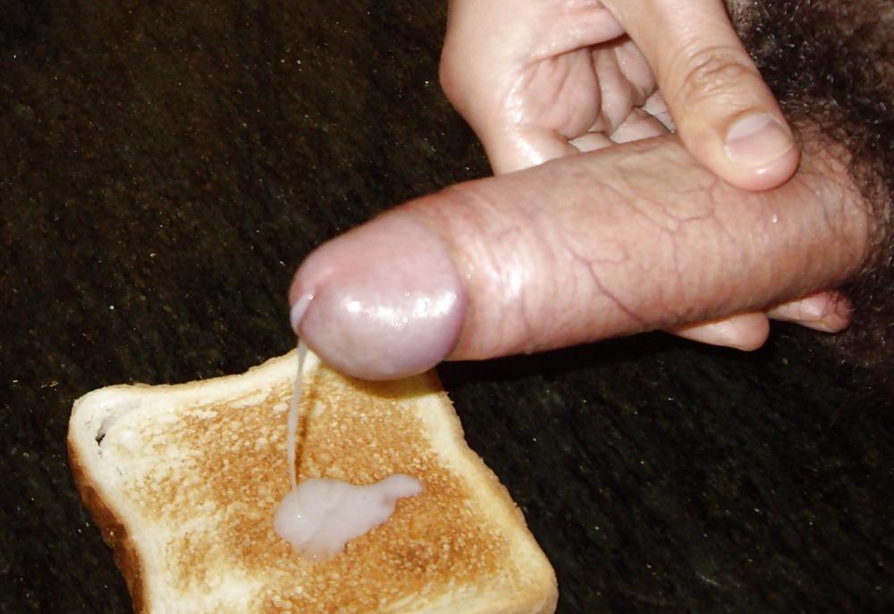 25P Cum on Food