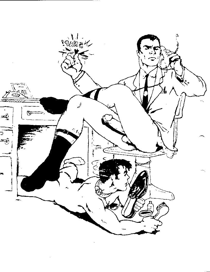 25P Worshipping the Boss' Socks