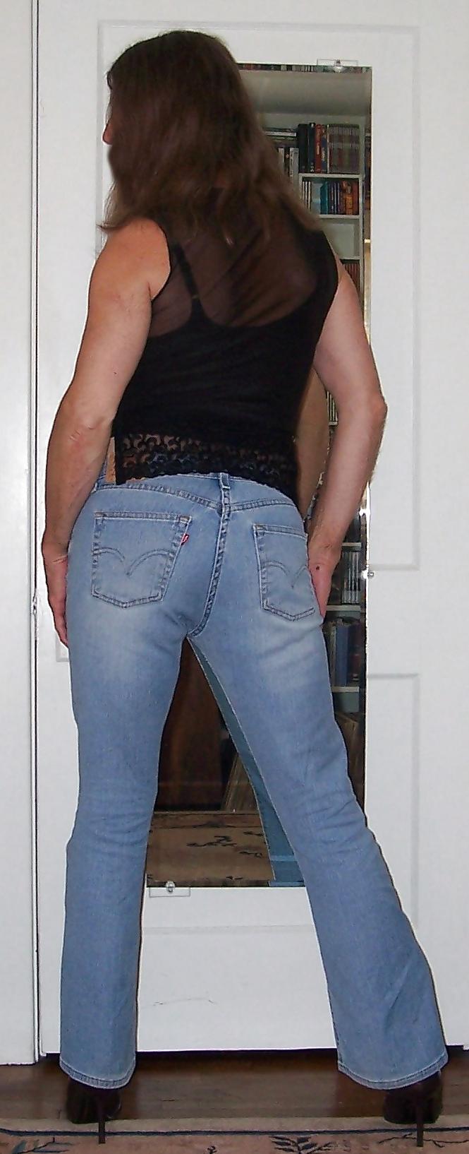19P Crossdressing - In meiner Fuck Me Jeans