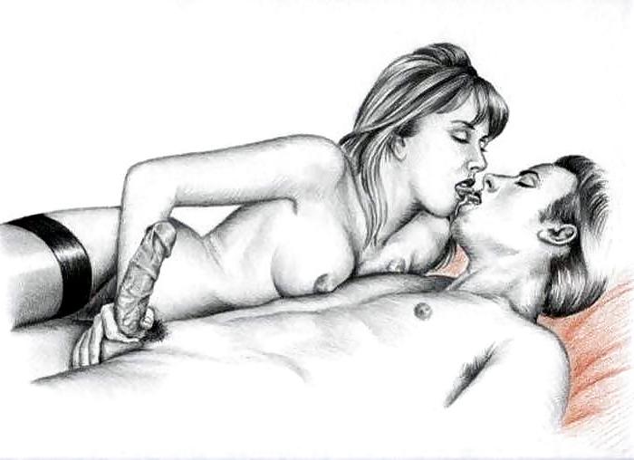 25P Erotic drawings! 