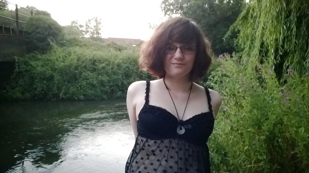 25P Emo outsde in park