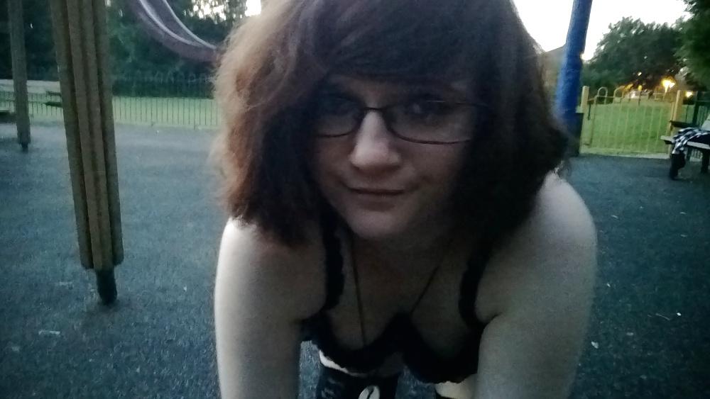 25P Emo outsde in park