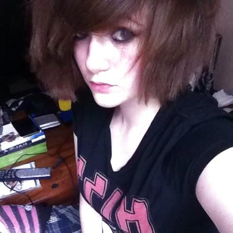 25P Emo outsde in park