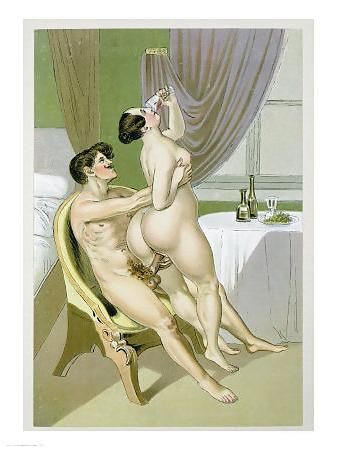 25P Erotic Vintage drawings
