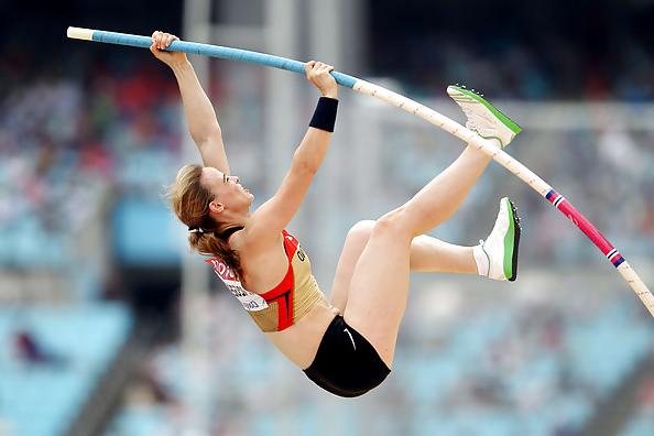 17P German Sport Star Silke Spiegelburg
