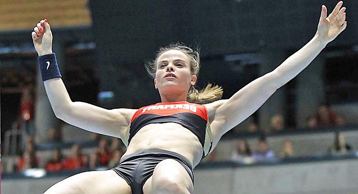 17P German Sport Star Silke Spiegelburg
