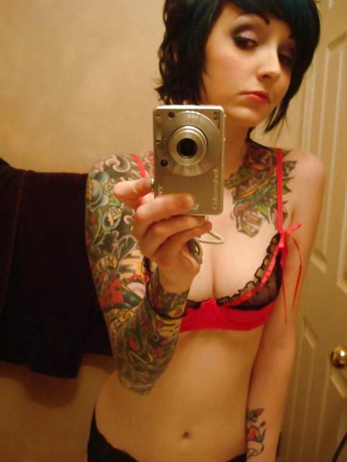 25P My tattoo girls - punk - emo - rockabilly - alt 11