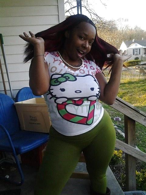 18P Thick Booty Ebony Chick Diamond