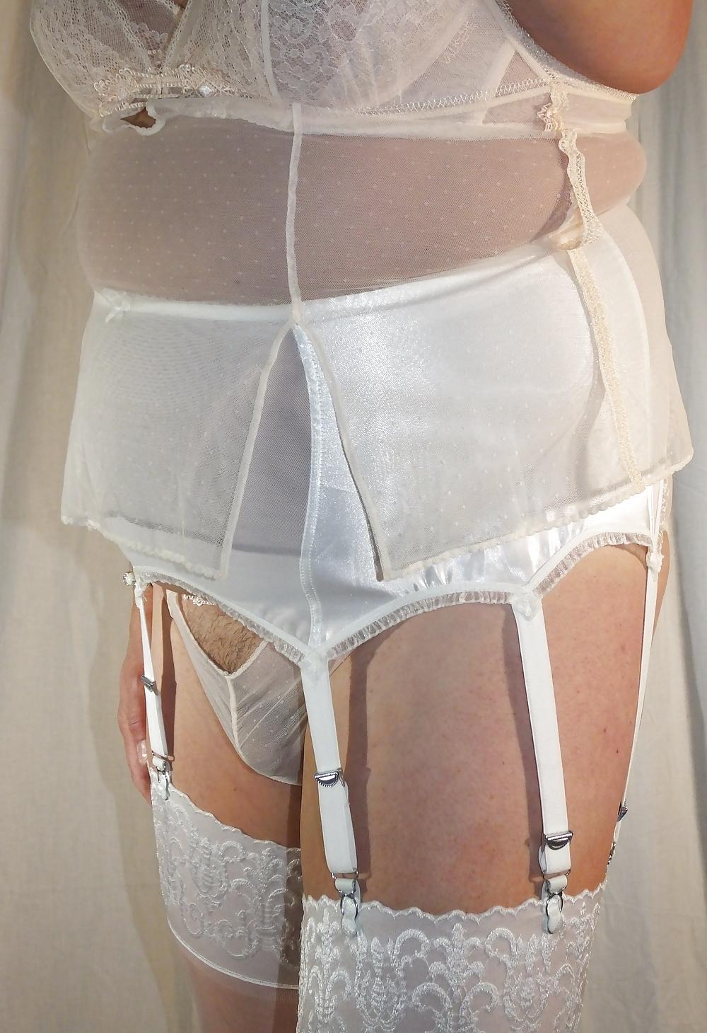 25P Crossdresser in White Panty