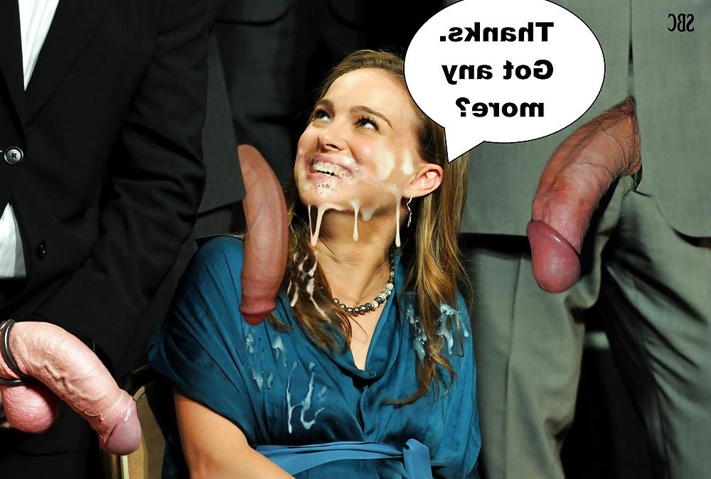 14P Natalie Portman Gangbang captions