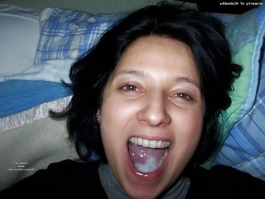 21P Mouth Full of cum