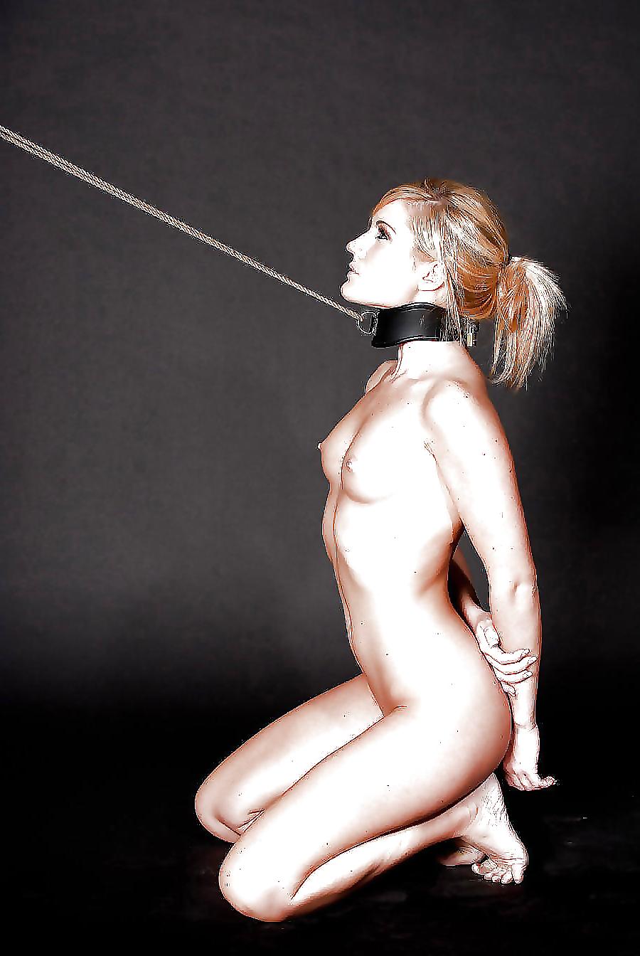 14P Slave bitches on a leash