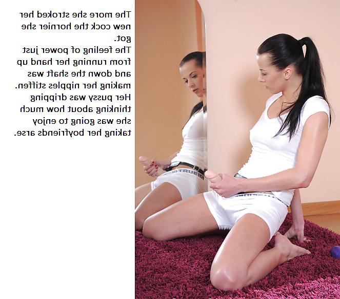 19P Strapon Captions